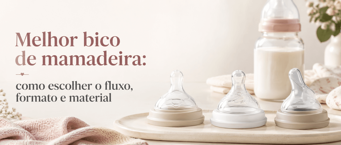 melhor bico de mamadeira