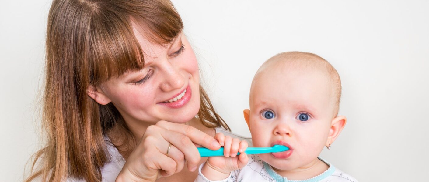 Escova de dente para bebê