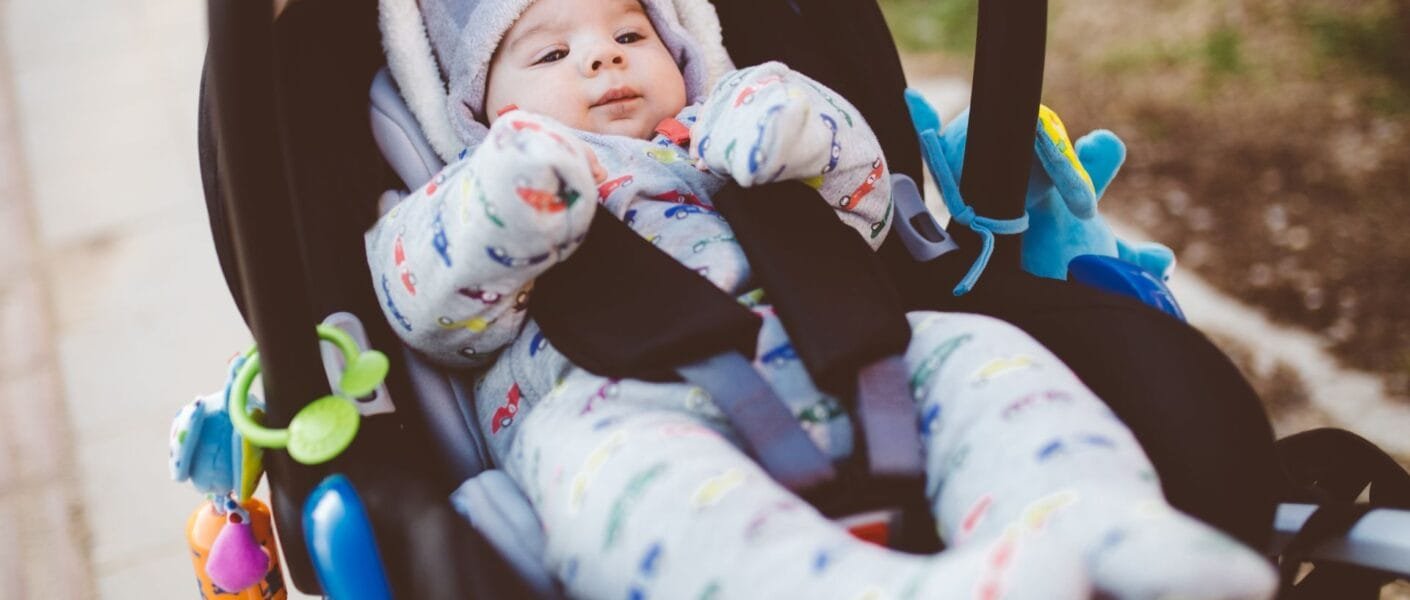 bebê conforto com carrinho