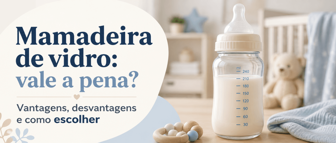 Mamadeira de vidro vale a pena Vantagens e desvantagens
