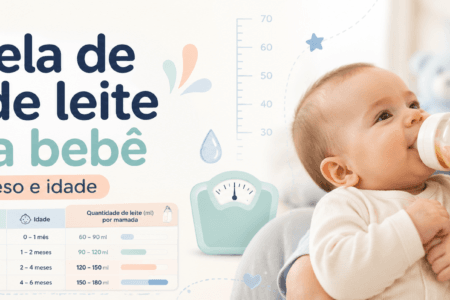 Tabela de ml de leite para bebê por peso e idade