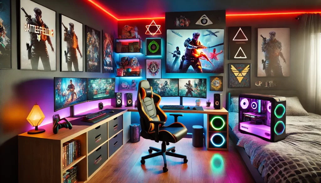 quarto gamer