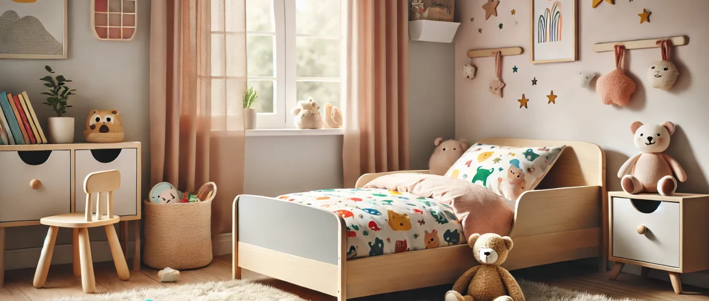 Qual é a melhor idade para trocar o berço por uma cama infantil