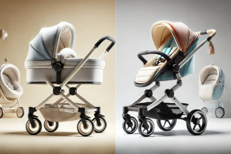 Qual a diferença entre carrinho berço e carrinho passeio