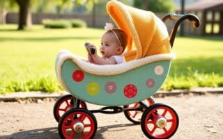 Carrinho de Bebê Menina