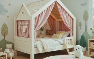 cama infantil casinha