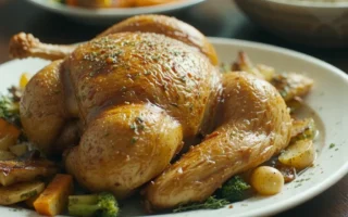 Frango Assado Crocante