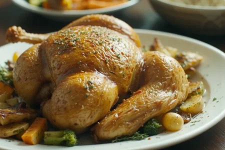 Frango Assado Crocante