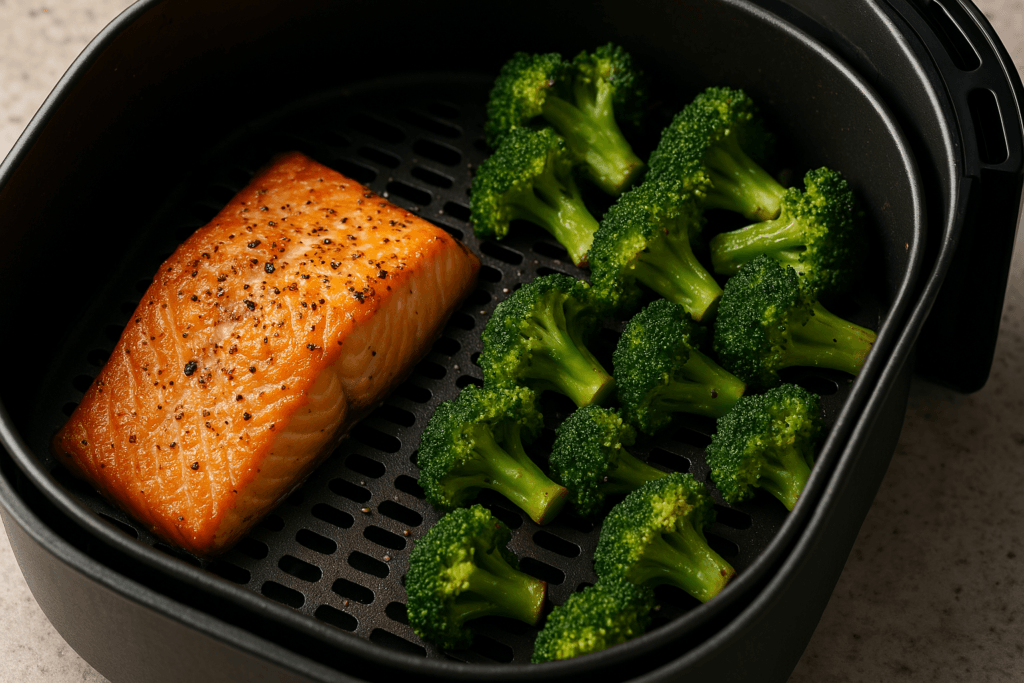Salm o Na Air Fryer Receita Simples E Saud vel
