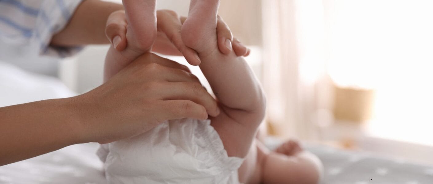 vazamentos de fralda