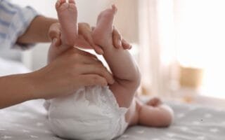 vazamentos de fralda