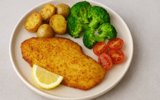 Tilápia na Air Fryer com Crosta de Limão