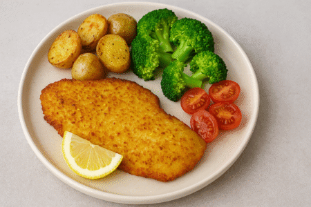 Tilápia na Air Fryer com Crosta de Limão