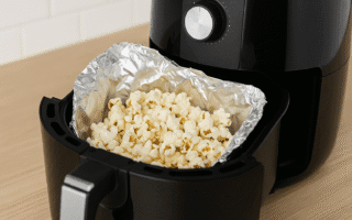 Pipoca na Air Fryer