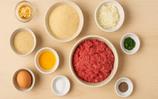 Bolinho de Carne na Air Fryer