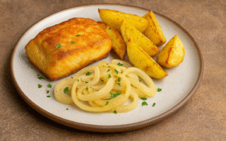 Bacalhau na Air Fryer