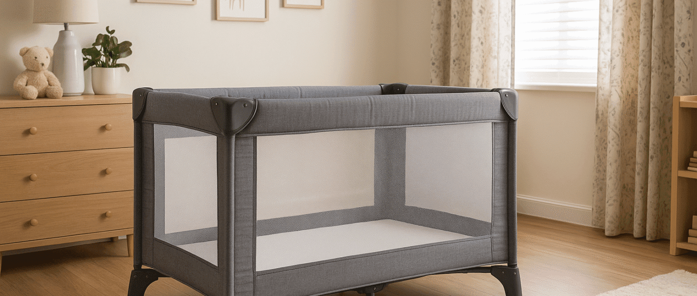 idade o bebê pode usar o berço portátil