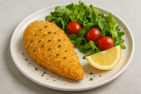 Filé de Frango Empanado na Air Fryer