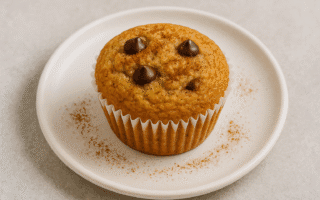 Muffin de Banana na Air Fryer