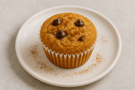 Muffin de Banana na Air Fryer