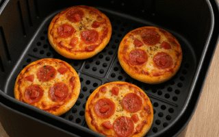 Mini pizza na airfryer: crocante, prática e deliciosa!