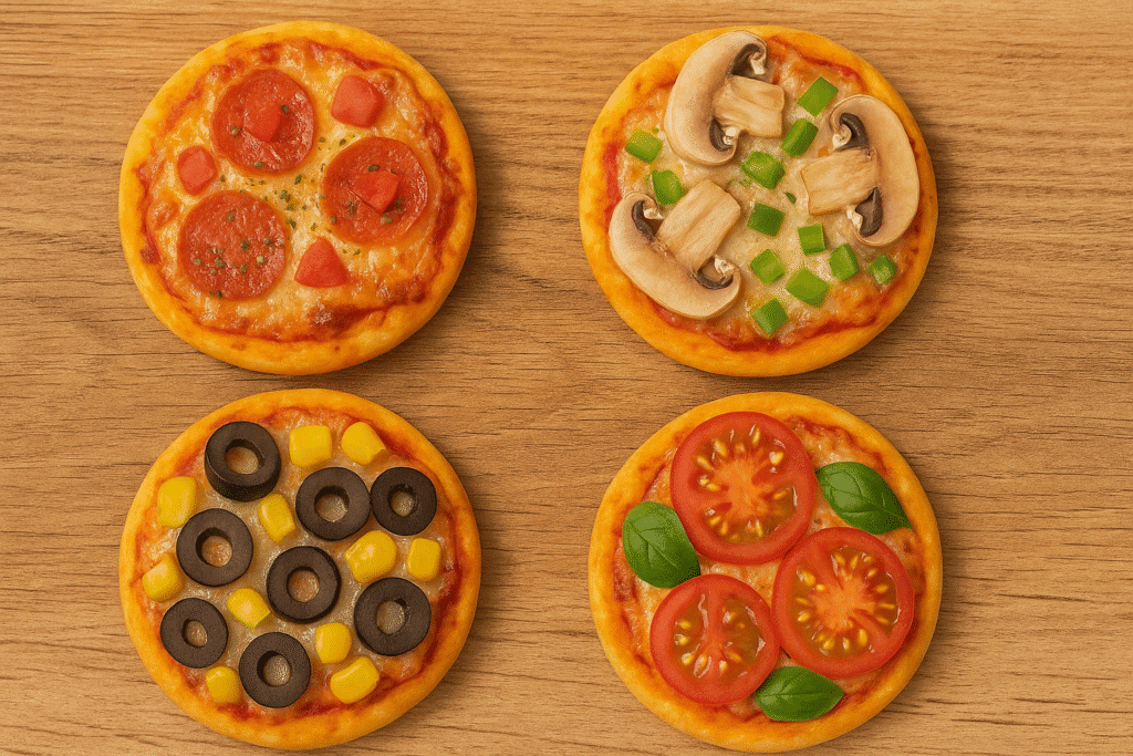 Mini pizza na airfryer: crocante, prática e deliciosa!