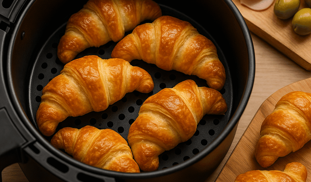 Croissant Aperitivo na Air Fryer
