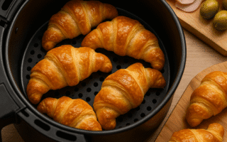 Croissant Aperitivo na Air Fryer