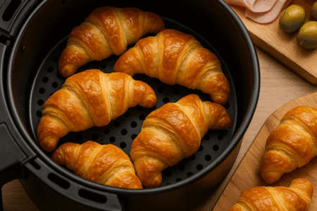Croissant Aperitivo na Air Fryer