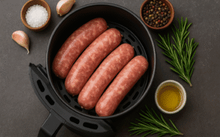 Linguiça Toscana na Air Fryer