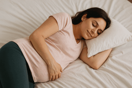 Dormir de bruços na gravidez é seguro?