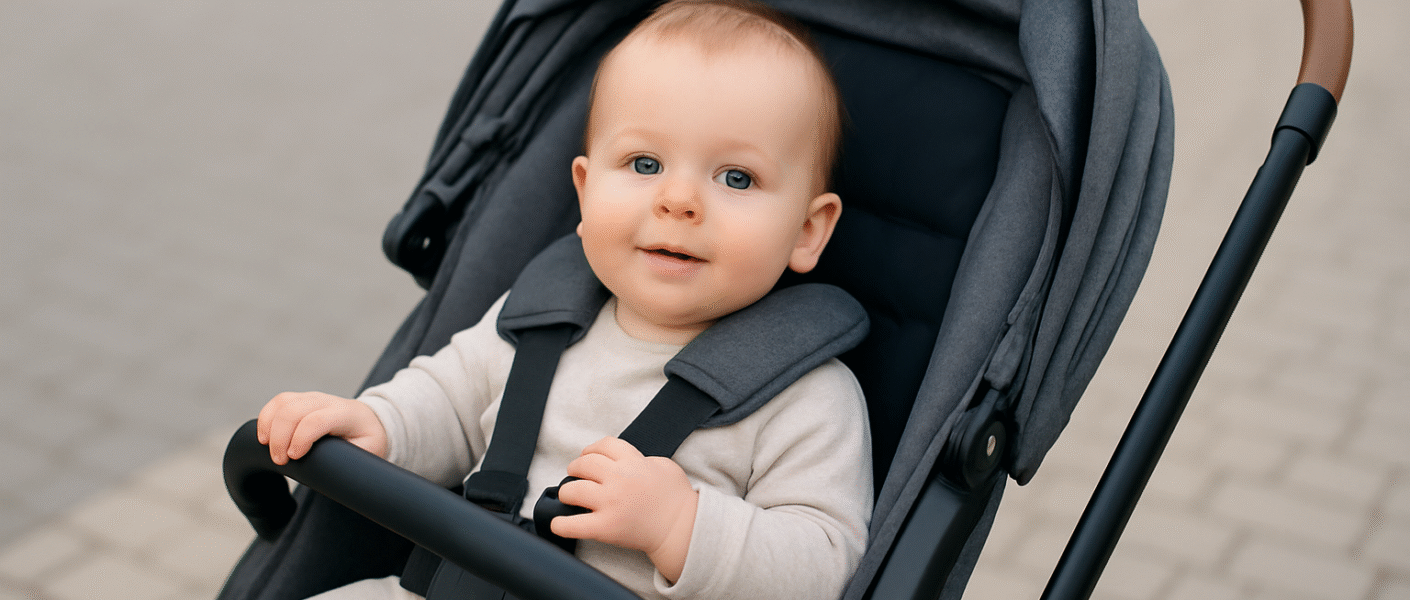 carrinho de bebê reversível