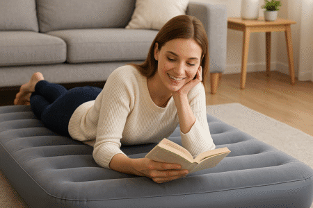 Colchão inflável é confortável para dormir?