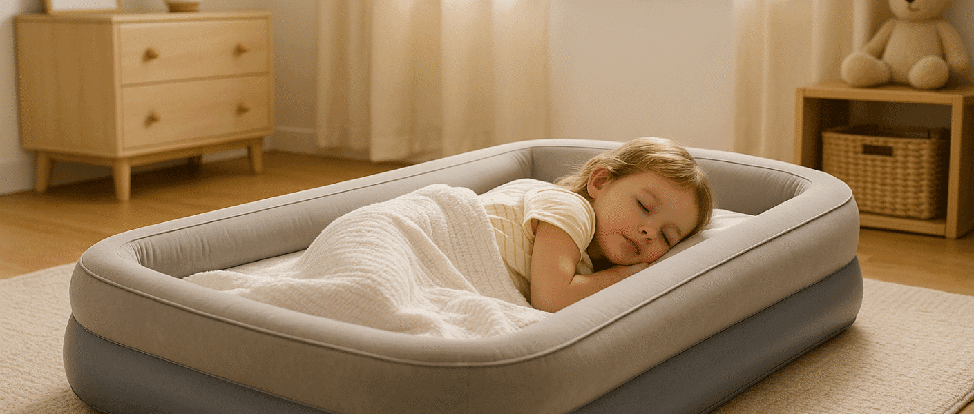colchão inflável para crianças