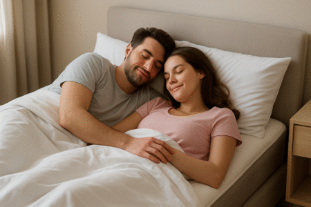 colchão de casal com viscoelástico