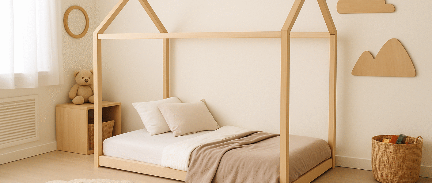 Cama montessoriana é realmente segura para crianças pequenas