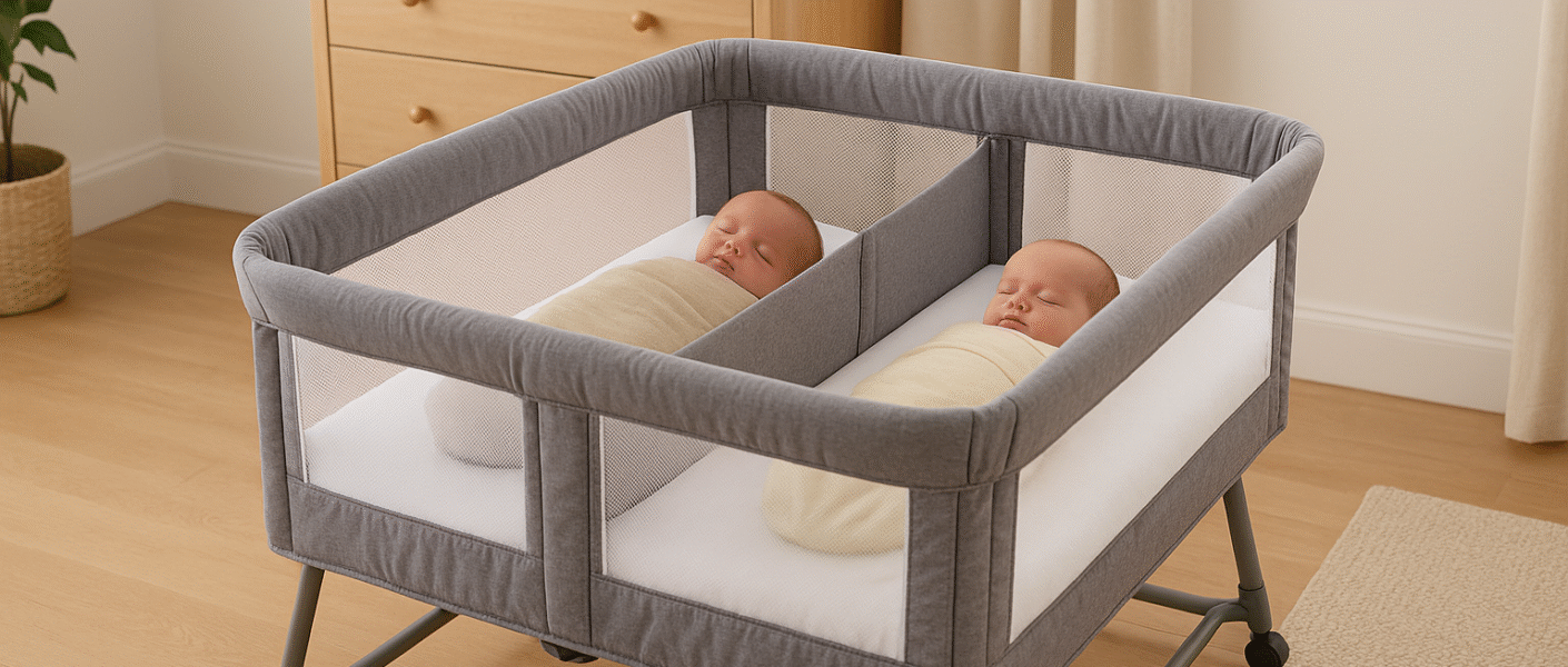 Berço Portátil Gêmeos