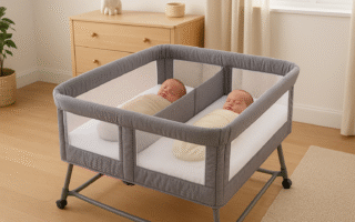 Berço Portátil Gêmeos