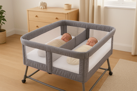 Berço Portátil Gêmeos