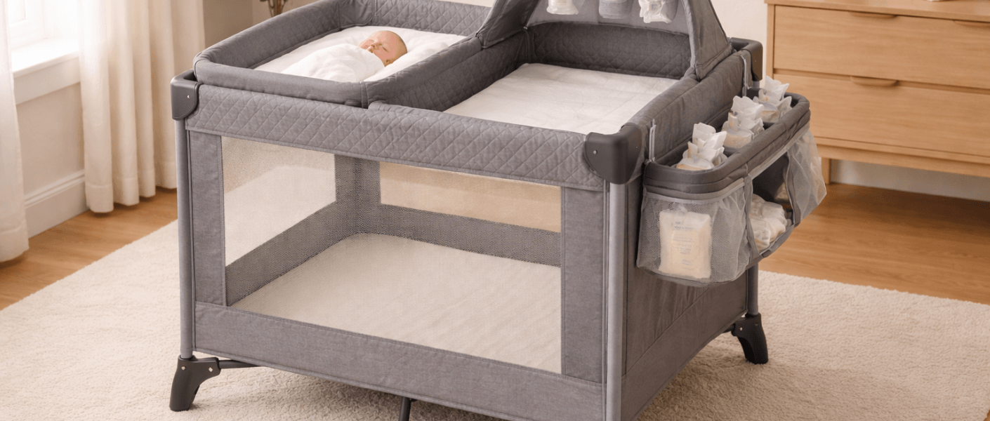 Berço portatil 4 em 1