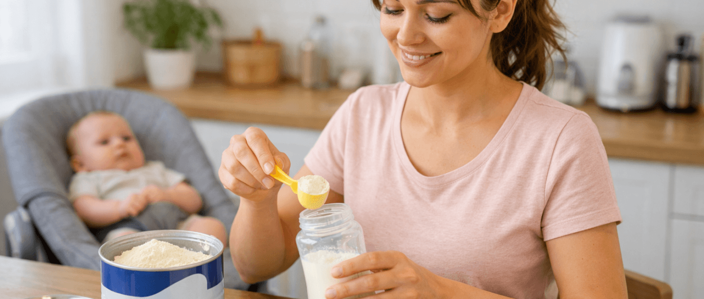 Fórmula infantil: o que muda no desenvolvimento do bebê?