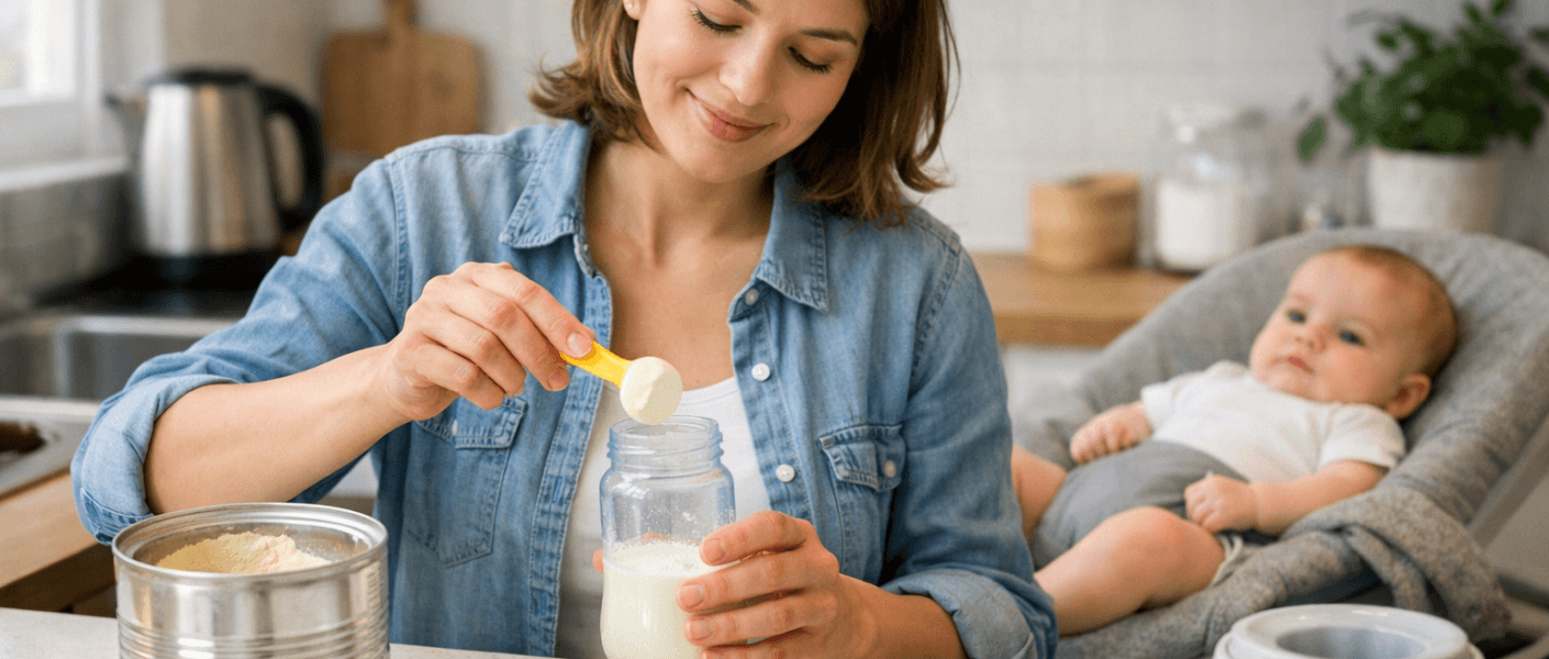 Fórmula infantil: quando ela vira a melhor opção? Entenda de forma simples quando usar e como cuidar da saúde do seu bebê.