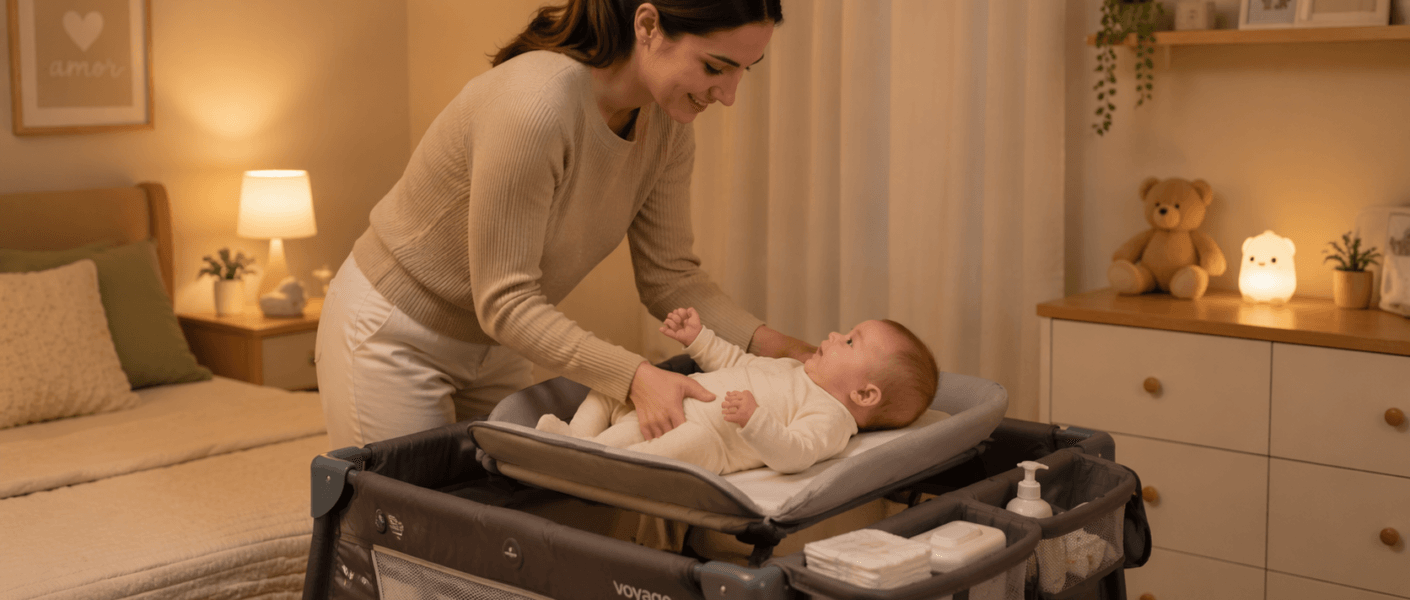 Berço portátil com trocador vale a pena?
