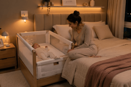 Berço acoplado facilita a amamentação?