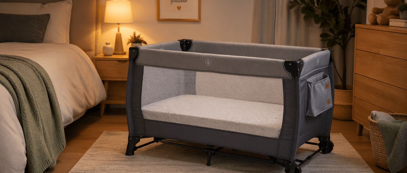 Berço portátil ou moisés: qual é melhor?