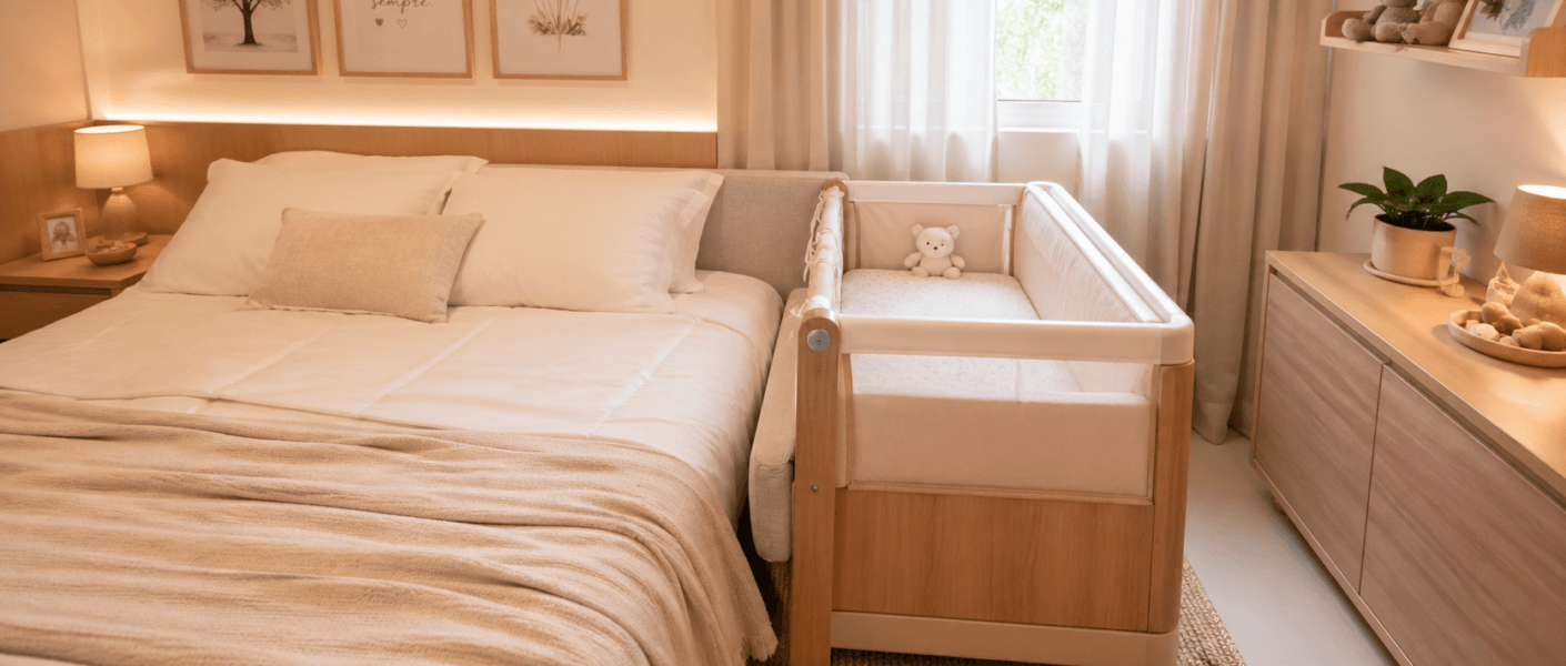 Berço acoplado realmente faz diferença na rotina?