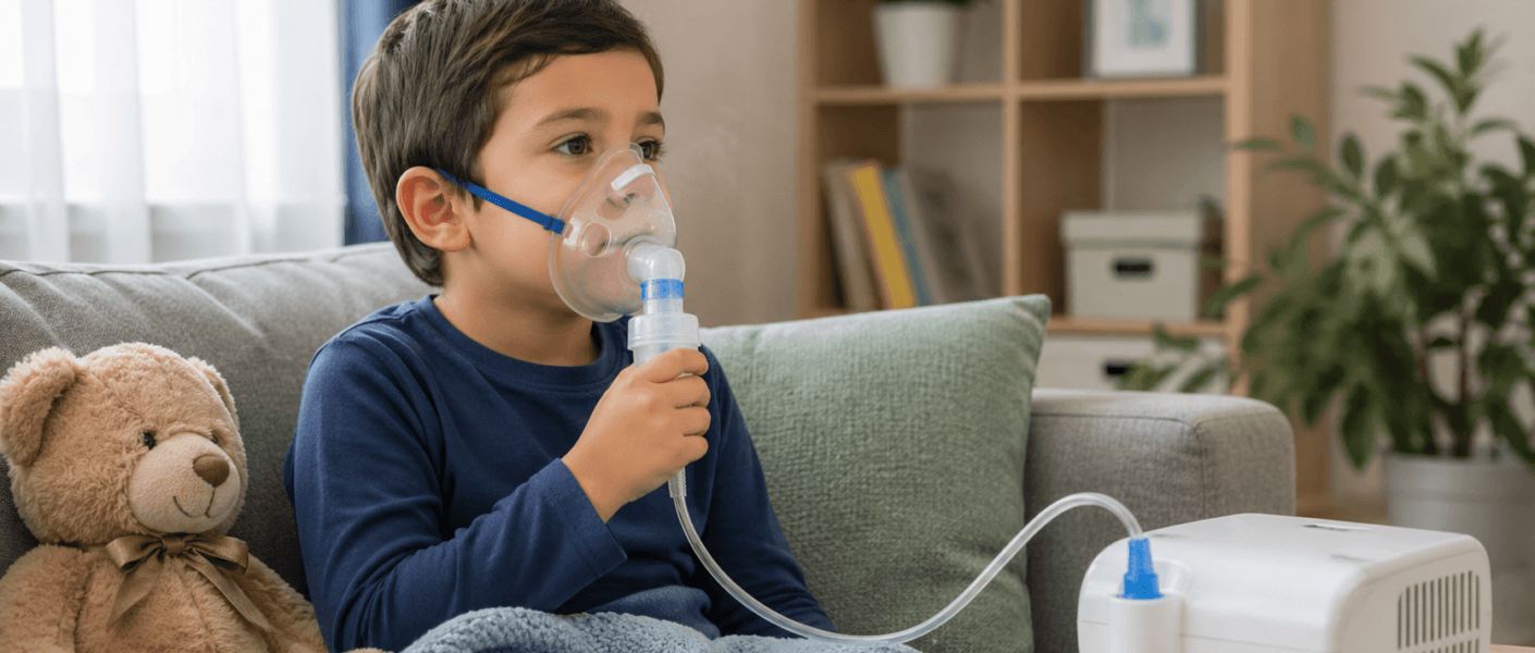 Quando o tratamento com inalador é indicado para os pequenos?