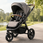 Carrinho de bebê com 3 rodas é melhor?
