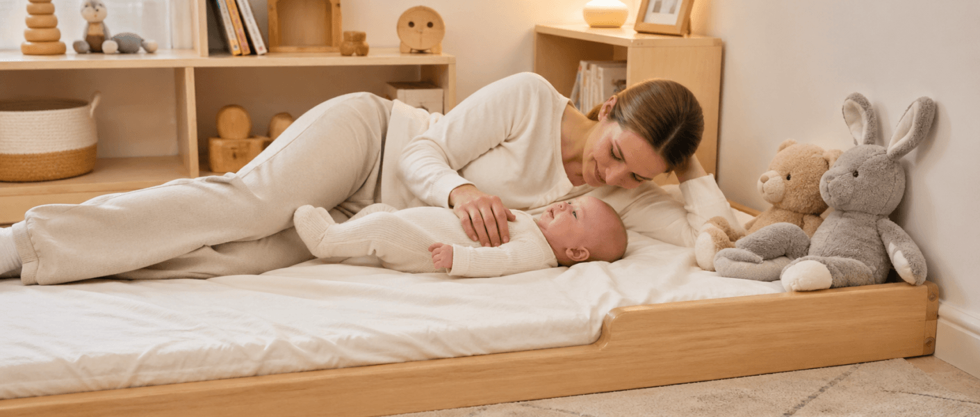Cama montessoriana ou berço: qual escolher?