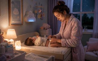 Como parar o vazamento de fralda à noite? Entenda causas, ajuste correto, absorção e cuidados com a pele do bebê.